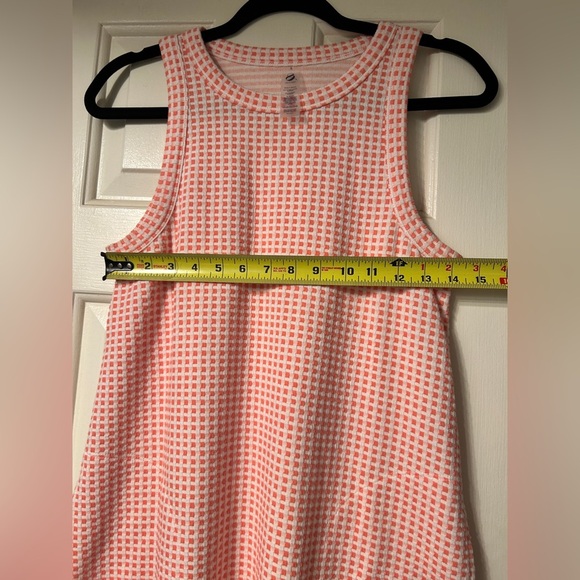 Lou & Grey Gingham Jacquard Halter Mini Pocket Dress Size Small - Picture 6 of 8